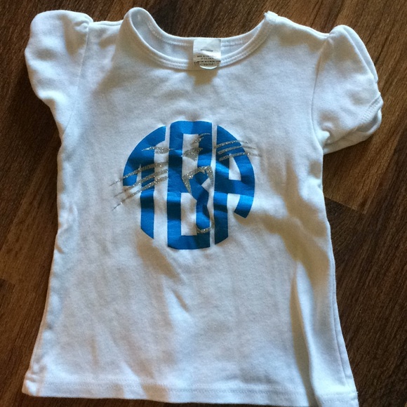 panthers monogram shirt